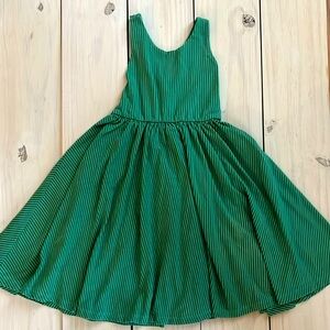 Twirling summer dress